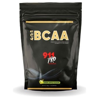 911 Pro Nutrition Yeşil Elma Aromalı Glutamin BCAA 100 gr Toz