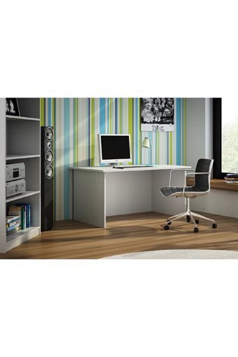 Aden Home MDF Çalışma Masası Beyaz