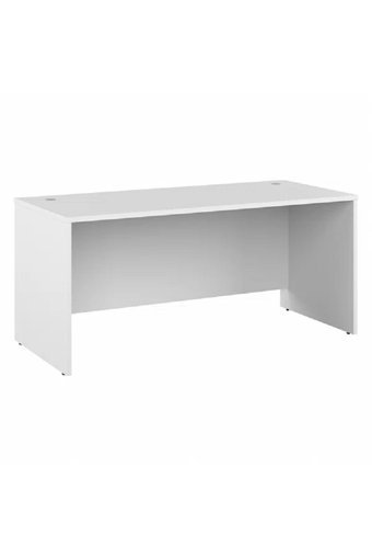 Aden Home Kitaplıklı MDF Çalışma Masası Beyaz 160x70 cm