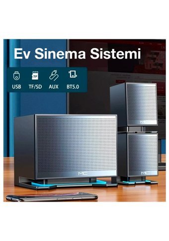 Ally Mc 511 11 W Bluetoothlu 2.1 Kablosuz Ev Sinema Sistemi