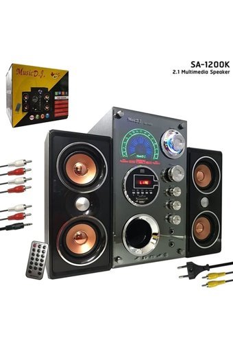 Musıc Sa-1200K 50 W Bluetoothlu 2+1 Sinema Sistemi