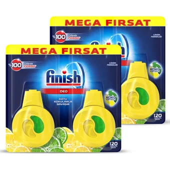Finish Limonlu Bulaşık Makinesi Kokusu 2'li