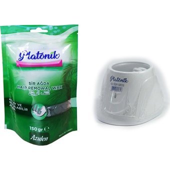 Platonik 1+1 Kazanlı Ağda Makinesi + Boncuk Ağda