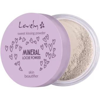 Lovely Loose 01 Karma ve Yağlı Ciltler İçin Yağsız Mineralli Mat Toz Pudra Orta