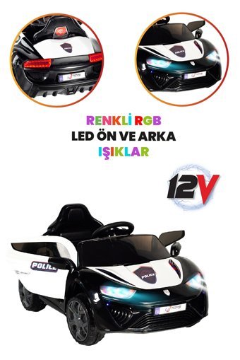 Uj Toys Jagor 12 V Üstü Açık Tek Kişilik Akülü Araba Kırmızı