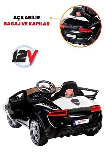 Uj Toys Jagor 12 V Üstü Açık Tek Kişilik Akülü Araba Kırmızı