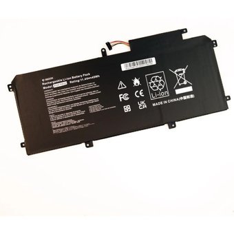 Redox Asus Zenbook UX305F Notebook Batarya Pil - Siyah
