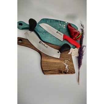 Sürlaz Sürmene Nakiri tek Saplı Plastik Zırh Bıçak 18.5-26 cm