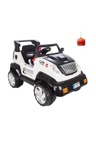 Pilsan Fantastik 12 V Üstü Açık Tek Kişilik Akülü Jip Beyaz
