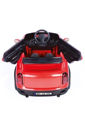 Dolu Ride-on 12 V Üstü Açık Tek Kişilik Akülü Araba Kırmızı