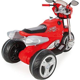 Pilsan Storm 12 V Üstü Açık Tek Kişilik Akülü Motosiklet Kırmızı