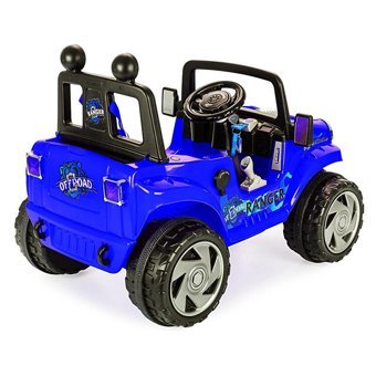 Pilsan Ranger 12 V Üstü Açık Tek Kişilik Akülü Jip Mavi