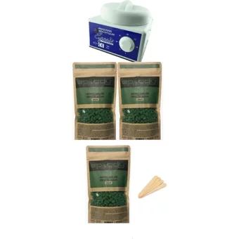 Epilady Ege Sir 1+1 Boncuk Ağda Makinesi + 3xAzulen Boncuk Ağda + Spatula