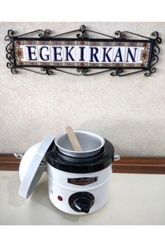 Egekırkan 1+1 Kazanlı Ağda Makinesi Beyaz