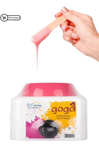 Gogo 2+1 Konserve Ağda Makinesi + 2x250 gr Boncuk Ağda + 800 ml Konserve Sir Ağda + 3xRollon