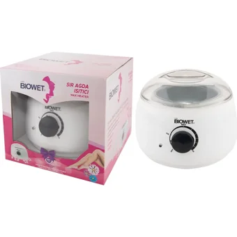 Lady Biowet 1+1 Kazanlı Ağda Makinesi Beyaz