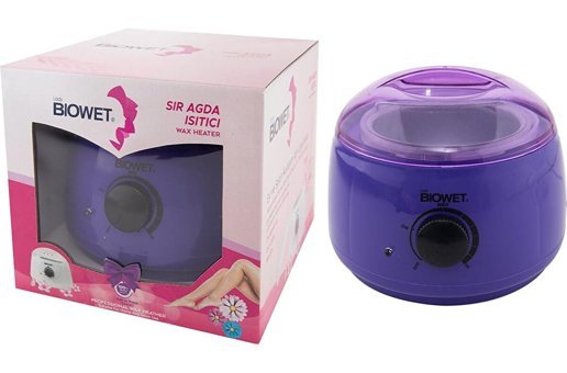 Lady Biowet 1+1 Kazanlı Ağda Makinesi Beyaz