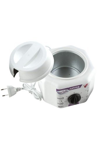 Depiroll Jüpiter 1+1 Kazanlı Ağda Makinesi + Azulen El Ağdası + Spatula + Temizleme Yağı + Tüy Dökücü + Vazelin