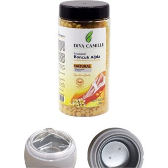 Diva Semsa 1+1 Boncuk Ağda Makinesi + Naturel Boncuk Ağda