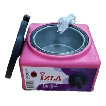 İzla 1+1 Kazanlı Ağda Makinesi Pembe