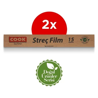 Cook Bıçaklı 1500 cm Palet Streç Film 2 Adet
