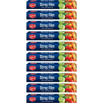 Roll-Up 150 cm Palet Streç Film 10 Adet