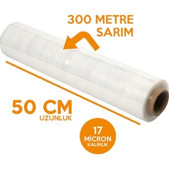 Arya Ambalaj 30000 cm Sanayi Tipi Palet Streç Film