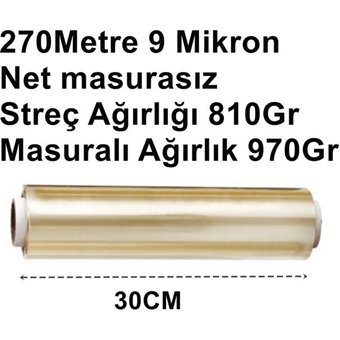 Geseus Renkli 27000 cm Palet Streç Film