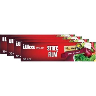 İlka Plastik 27000 cm Palet Streç Film 4 Adet