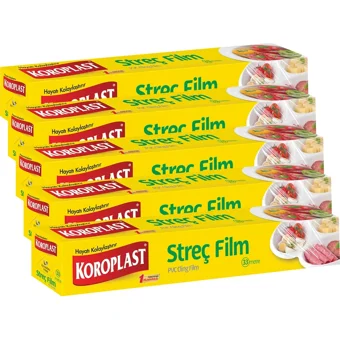 Koroplast 330 cm Palet Streç Film 5 Adet