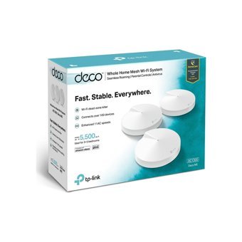TP-Link Deco M5-3P Mesh 2.4 GHz-5 GHz 867 Mbps Dual Band Router