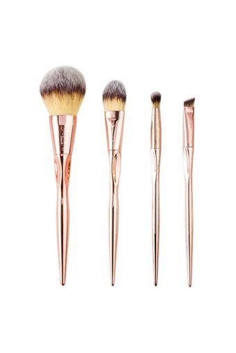 Nascita Bronzy Glow No:25 4'lü Allık Eyeliner Far Makyaj Fırça Seti
