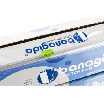 Banagida Renkli Bıçaklı 15000 cm Palet Streç Film