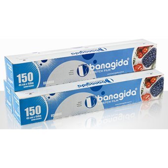 Banagida Renkli Bıçaklı 15000 cm Palet Streç Film