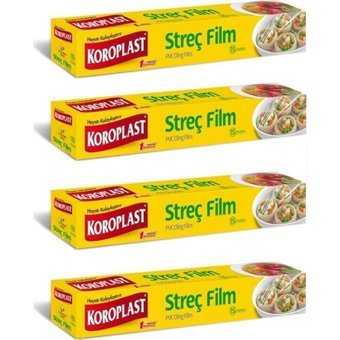 Koroplast 150 cm Palet Streç Film 4 Adet