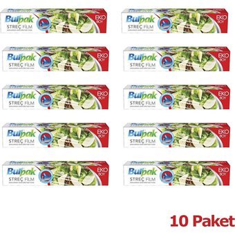 Burpak 16600 cm Palet Streç Film 10 Adet