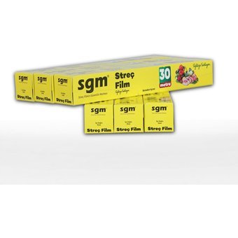 Sgm Ambalaj 300 cm Palet Streç Film 6 Adet