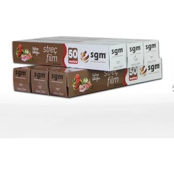 Sgm Ambalaj 500 cm Palet Streç Film 6 Adet