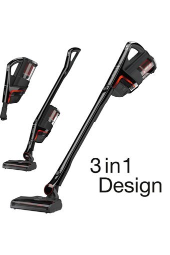 Miele Triflex Hx1 Facelift Toz Torbasız Hepa Filtreli Kuru Kablosuz Dikey Şarjlı Süpürge Siyah