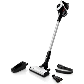 Bosch BCS61113 Unlimited Serie Toz Torbasız Kuru Kablosuz Dikey Şarjlı Süpürge Beyaz Siyah