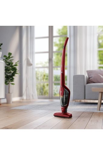 Electrolux 2'si 1 Arada EERC75WRK Toz Torbasız Kuru Kablosuz Dikey Şarjlı Süpürge Kırmızı