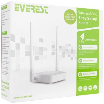 Everest EWR-301 2.4 GHz 54 Mbps Single Band Router