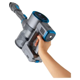 Fakir Inovator x Plus 7286 Toz Torbasız Hepa Filtreli Kuru Kablosuz Dikey Şarjlı Süpürge Gri