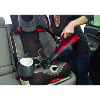 Black&Decker DVA315J Toz Torbasız Hepa Filtreli Işıklı Kuru Kablosuz Dikey Mini Şarjlı Süpürge Kırmızı
