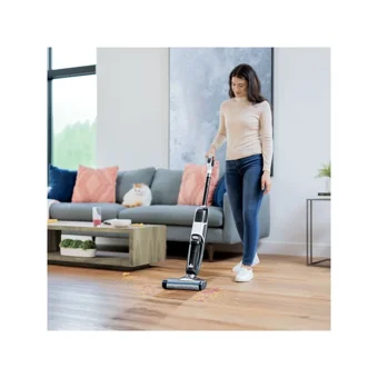 Bissell Crosswave HF3 Toz Torbasız Hepa Filtreli Işıklı Islak Kuru Kablosuz Dikey Şarjlı Süpürge Gri