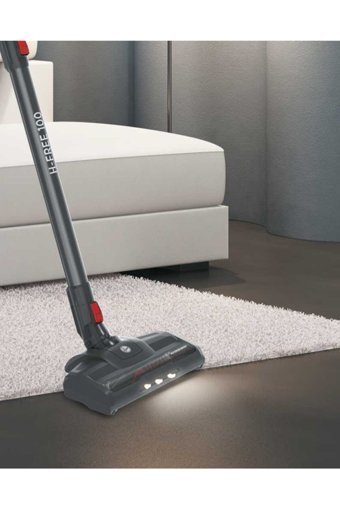 Hoover H-Free 100 HF122 Toz Torbasız Işıklı Kuru Kablosuz Dikey Şarjlı Süpürge Kırmızı