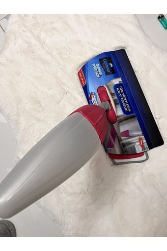 Üçpınar Sprey Mop Gri-Kırmızı