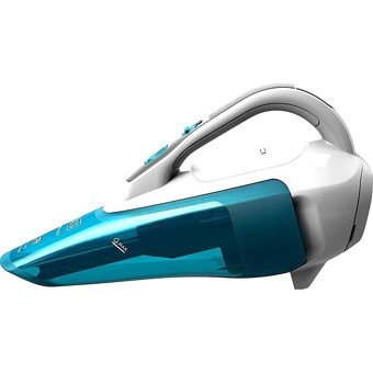 Black&Decker WDA315J Toz Torbasız Islak Kuru Kablosuz El Tipi Mini Mini Şarjlı Süpürge Beyaz Mavi