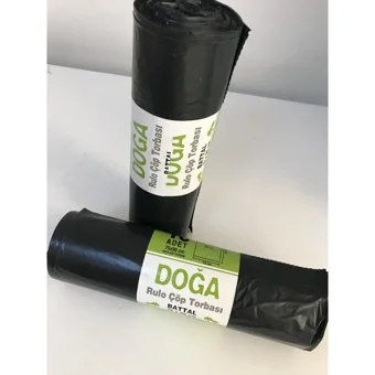 Ecoplast Battal Boy 75x90 cm Çöp Poşeti 2 Adet Siyah