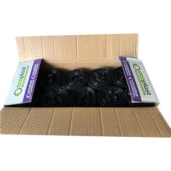 Ecoplast Hantal Boy 100x150 cm Çöp Poşeti 10x20 Adet Siyah
